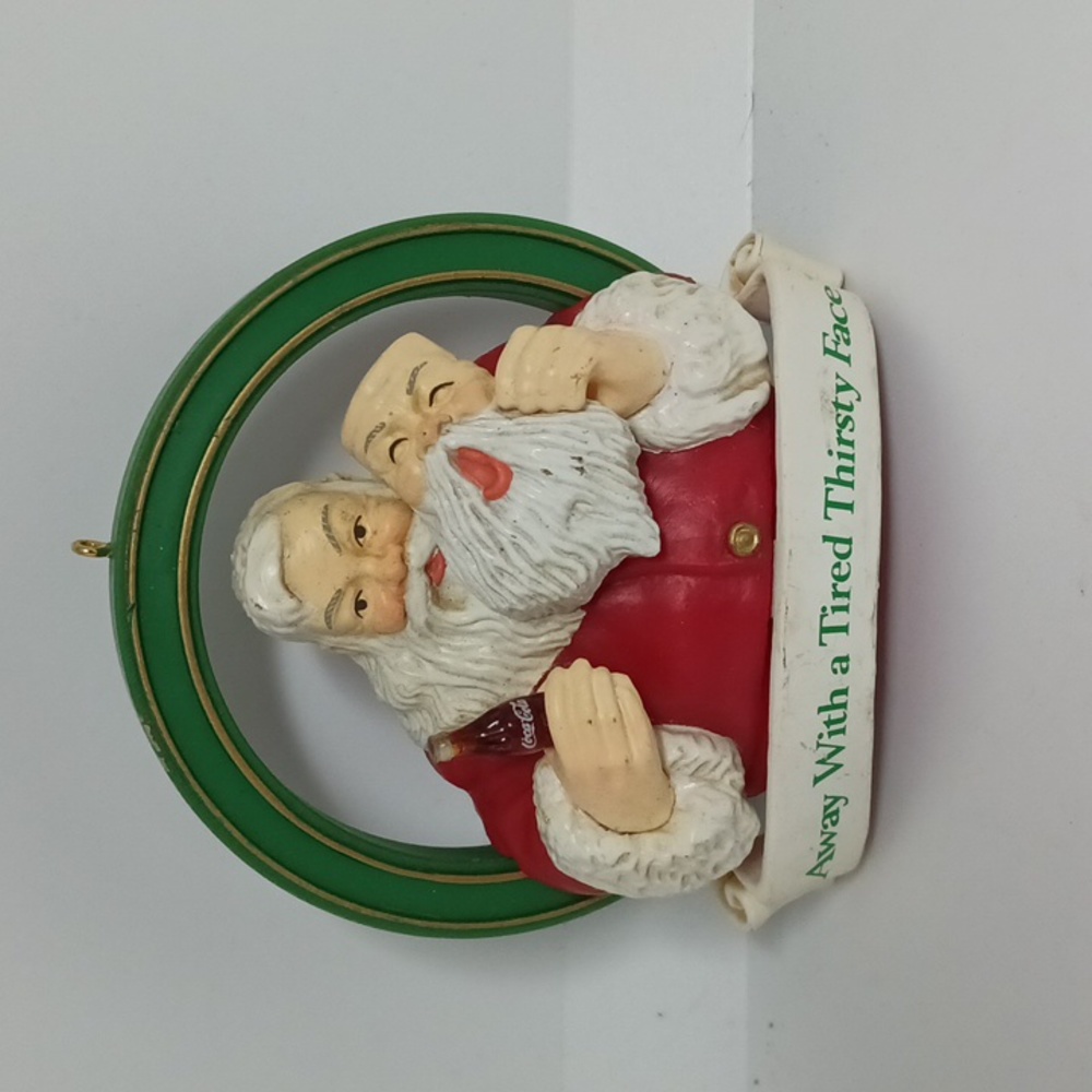 Coca-Cola Christmas ornament from the '90s